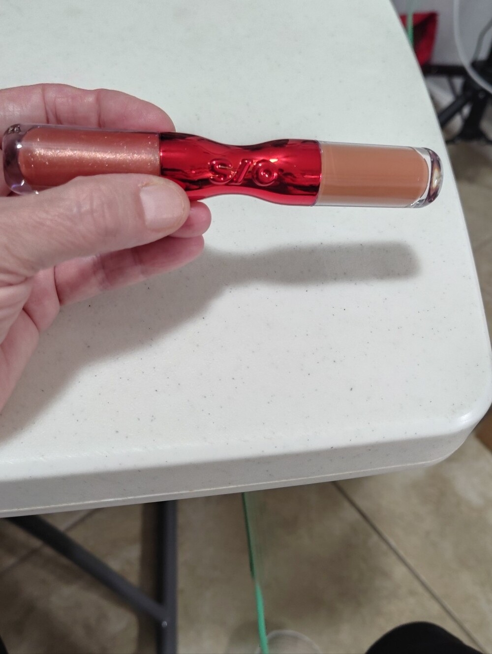 Brand New O/S Lips Matcher Velvet Flex Cream And Cushion Gloss Lip Duo